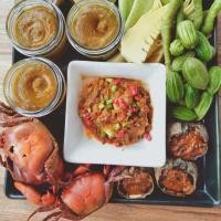 ราคา มันปู มันกุ้ง (ปู๋อ่อง กุ้งอ่อง ) จากเชียงราย (2463887016)