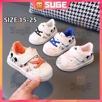 ราคา 【Suge】รองเท้าผ้าใบลําลอง พื้นนิ่ม กันลื่น ลายการ์ตูนมิกกี้เมาส์ สีขาว เข้ากับทุกการแต่งกาย แฟชั่นสํ (25027552207)