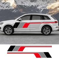 ราคา รถกราฟิกด้านข้างสติกเกอร์ Trims ภายนอก Decals ปรับอุปกรณ์เสริมสําหรับ Audi Q7 4M 4L Quattro S Line 2020 2007 2016 2017 2018 (58055364868)