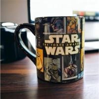 ราคา แก้วมัคเซรามิค แก้วกาแฟ แก้วน้ำ แก้วสกรีน ของขวัญ Star Wars Mug มือ 1 ของแท้ (24415269174)