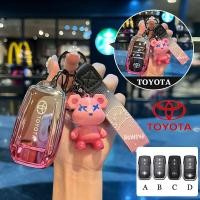 ราคา เคสกุญแจอัจฉริยะรถยนต์ Toyota Toyota Harrier/FORTUNER/Revo/hilux/innova ปลอกกุญแจรถ พวงกุญแจ Toyota (24685727428)