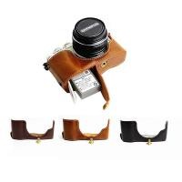 ราคา PU Leather Hard Camera Case For Olympus EPL7 EPL8 EPL9 E-PL7 E-PL8 E-PL9 Hand Half Body Bag (1716594215)
