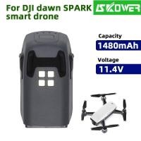ราคา ✿แบตเตอรี่สำหรับ Spark Drone แบตเตอรี่เที่ยวบินอัจฉริยะ11.4V 1480MAh DJI Spark Quadcopter อุปกรณ์เสริม16นาทีเวลาบิน Dron (27459358444)