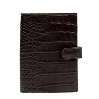 ราคา Gian Ferrente กระเป๋าใส่หนังสือเดินทางแฟชั่น / เคสพาสปอร์ตหนังแท้ Passport Case no.15 KROKO Collection (56351793807)