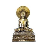 ราคา พระพุทธรูปปางมารวิชัย ( ปางสะดุ้งมาร ) พุทธเมตตา เนื้อโลหะ หน้าตัก 5 นิ้ว สูง 11 นิ้ว (5773913597)