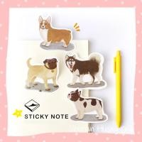 ราคา โพสอิท รูปหมา!! มาลามิวท์ คอร์กี้ ปั๊ก เฟรนซ์บลูด็อก // Post-it โน๊ต โพสอิทน่ารัก โพสอิทเกาหลี โพสอิทพาสเทล กระดาษแปะ (311357205)