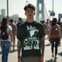 ราคา เสื้อวง The Beatles (เดอะบีเทิลส์) Abbey Road 1969 ตำนานร็อคโลก เสื้อวงหายาก RCM1237 (1364845552)