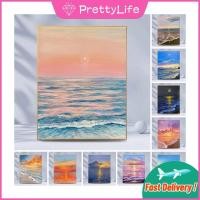 ราคา 【PL】ภาพวาดปักเพชร ลายทิวทัศน์ทะเล ดวงจันทร์ 5D ขนาด 30x40 ซม. 40x50 ซม. DIY สําหรับตกแต่งบ้าน เพื่อน (20555923293)