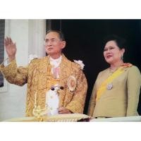 ราคา โปสเตอร์ รูปถ่าย ในหลวง ราชินี รัชกาลที่ 9 King Bhumibol Queen Sirikit Thailand POSTER 15”x21” Thai Monarchy Photo Siam (16560679033)