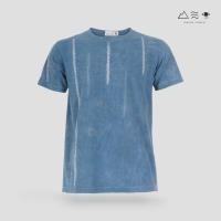 ราคา เสื้อยืดมัดย้อมสีธรรมชาติ ครามลายเชือก (25836933270)