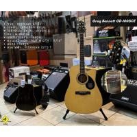 ราคา Greg Bennett GD-100SCE กีตาร์โปร่งไฟฟ้า (55950235913)