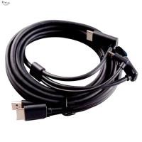ราคา สายเคเบิลทดแทน 1 ชิ้น -Comfitable 5M, USB, Power VR Games Accessories Black สําหรับ Vive 3-In-1 (42252317672)