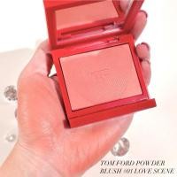 ราคา ♥️ สินค้าป้าย King แท้ % #ส้มนัวที่ควรมี ‼️ TOM FORD BEAUTY POWDER BLUSH NO.01 LOVE SCENE (24492791427)