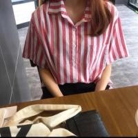 ราคา เชิ้ตแขนสั้นสไตล์เกาหลี (877464047)