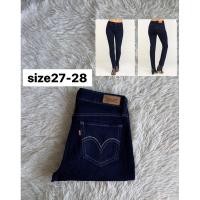 ราคา กางเกงยีนส์ลีวาย mid rise Skinny แท้%มือสอง (26868926099)