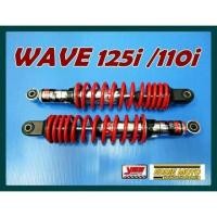 ราคา "YSS" REAR SHOCK SET "RED" SPRING For HONDA WAVE110 WAVE110i WAVE125 WAVE125i // โช๊คหลัง ของแท้ สปริงแดง กระบอกชุบ (8545975702)