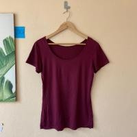 ราคา Uniqlo heattech เสื้อฮีทเทคแขนสั้น สีแดง Size XL (20591329114)