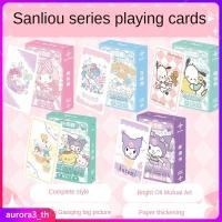 ราคา 【จัดส่ง】ไพ่จีนไพ่โป๊กเกอร์Sanrio Cinnamoroll Kuromi Melodyไพ่โป๊กเกอร์เกมกระดานหมากรุกและไพ่ (24900042272)