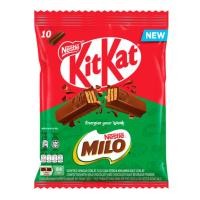 ราคา (New)KitKat x Milo คิทแคทxไมโล 1 ห่อบรรจุ 10 ชิ้น (26520195912)