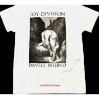 ราคา JOY DIVISION DANTES INFERNO เสื้อยืดสีขาวใหม่ ของขวัญแฟนคลับ แขนยาวหรือแขนสั้น (42628368346)