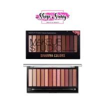 ราคา Sivanna colors makeup studio deluxe eyeshadows - HF202 อายแชโดว์ พาเลทท์อายแชโดว์ 12 สี 20.4g (18846787732)