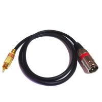 ราคา R005KSH Nke Audio สายสัญญาณเสียง ปลั๊กRCA แปลงเป็นปลั๊กแคนนอน 1เมตร (62394176)