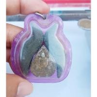 ราคา R478พระผงรูปเหมือนใบโพธิ์ + สาคู่ พระอาจารย์สุข สุชีโว วัดป่าวังพง จ.ชัยภูมิ เนื้อผงผสมชานหมาก (51106382901)