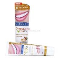ราคา Sparkle toothpaste Coffee & Tea whitening 90g สปาร์คเคิลยาสีฟันคอฟฟี่แอนด์ทีดริงเกอร์ไวท์แทนนิ่ง 90กรัม (1739310701)