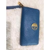 ราคา ELLE กระเป๋าสตางค์สีน้ำเงิน มือสอง (23716992604)