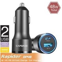 ราคา CAPDASE Rapider Super DP48 QC 3.0 / USB-C PD 3.0 Car Charger (22047303155)