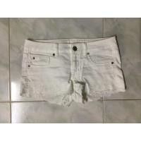ราคา กางเกงยีนส์นิ่มAmerican Eagle 30-31นิ้ว แท้ มือ2 ผู้หญิง สีขาว (4430032829)