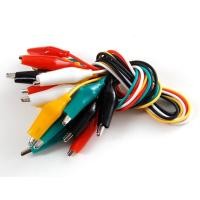 ราคา Alligator Clip Test Lead 50cm สายปากคีบ สายปากจระเข้ (10 เส้น) (7511959558)