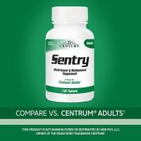 ราคา 21st Century Sentry Adults Multivitamin & Multimineral Supplement (130Tablets) วิตามินแร่ธาตุรวม (42275342964)