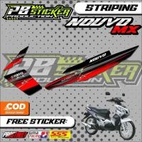 ราคา STRIPING VARIATION YAMAHA NOUVO MX / สติ๊กเกอร์ LIST MOTORCYCLE YAMAHA NOUVO MX (27027010310)