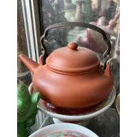 ราคา ปั้นชาจีนเก่า กาชงชาอี๋ซิง จื่อชา ใบใหญ่ กาน้ำชาจีนโบราณ Yixing Teapot (45853956667)