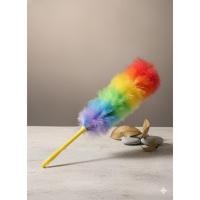 ราคา ไม้ปัดฝุ่นสังเคราะห์สีรุ้ง - สีสันสดใส บางเบา และมัลติฟังก์ชั่น (54755952701)