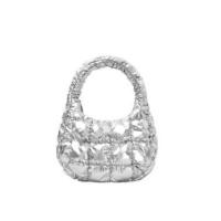 ราคา COS Quilted Micro Bag - Silver ของแท้100% (29273367399)