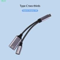 ราคา HELIX USB C OTG Cable Phone Adapter, Converter Splitter Y Splitter 2 in 1 Type-C To USB a Adapter, USB 3.0 Type C Data Charging Cable OTG Charging Adapter Laptop (43328293403)