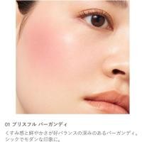 ราคา RMK Pure Complexion Blush 01 Blissful Burgundy (Cheek Orange Pink Beige Coral Burgundy Gold Bronzer (28414630383)