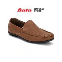 ราคา Bata บาจา รองเท้าคัทชู รองเท้าหุ้มส้น รองเท้าลำลองชายแบบสวม Moccasin สำหรับผู้ชาย รุ่น INUCK สีน้ำตาล 8514331 (17285371471)