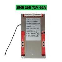 ราคา BMS Li-ion 3.7V 20S 72V 50A บอร์ดป้องกันแบตเตอรี่ (26056620006)
