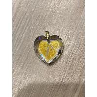 ราคา จี้รูปหัวใจ SWAROVSKI crystal pendant heart shape มือ2 ของแท้ % (27131558411)