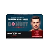 ราคา โดนัทท์ ผลิตภัณฑ์เสริมอาหาร คอลลาเจนเอ็มพลัส 15000 มก. รสองุ่น 10 ซอง (11521817783)