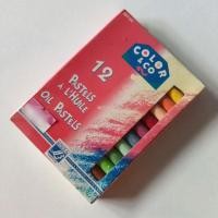 ราคา สีชอล์ค 12 สี Oil Pastels Lefranc&Bourgeois/3013648071544 (28626151595)