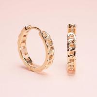 ราคา Grace Fine Jewelry ต่างหูห่วงทองแท้9K Classic chain Huggies (13957677934)