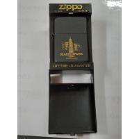 ราคา ZIPPO SEARS TOWER CHICAGO ผลิตปี1994 สีดำลายแบบสกรีน ของใหม่ไม่ผ่านการใช้งาน (22134447239)