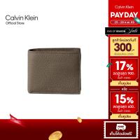 ราคา CALVIN KLEIN กระเป๋าสตางค์ผู้ชายหนังแท้ Ck Leather รุ่น 4D1028G RMO - สีน้ำตาล (43712593976)