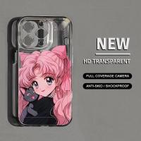 ราคา เคสโทรศัพท์มือถือแบบนิ่ม ใส ลายการ์ตูนเซเลอร์มูน HD สําหรับ iPhone 15 14 13 12 11 Promax 7 8 Plus X XR Xs Max (25222555585)
