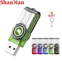 ราคา Shandian ความเร ็ วสูง USB 2.0 แฟลชไดรฟ ์ 128GB ฟรี Key Chain ปากกาไดรฟ ์ 64GB Rotatable Pendrive 32GB โลหะ Flashdrive 16GB Mini Thumbdrive 8GB ธุรกิจของขวัญ Memory Stick 4GB (28050808937)