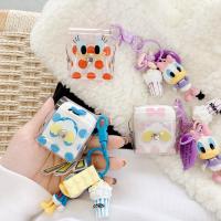 ราคา เคสหูฟังใสลายการ์ตูน donald duck พร้อมพวงกุญแจ (6013466937)